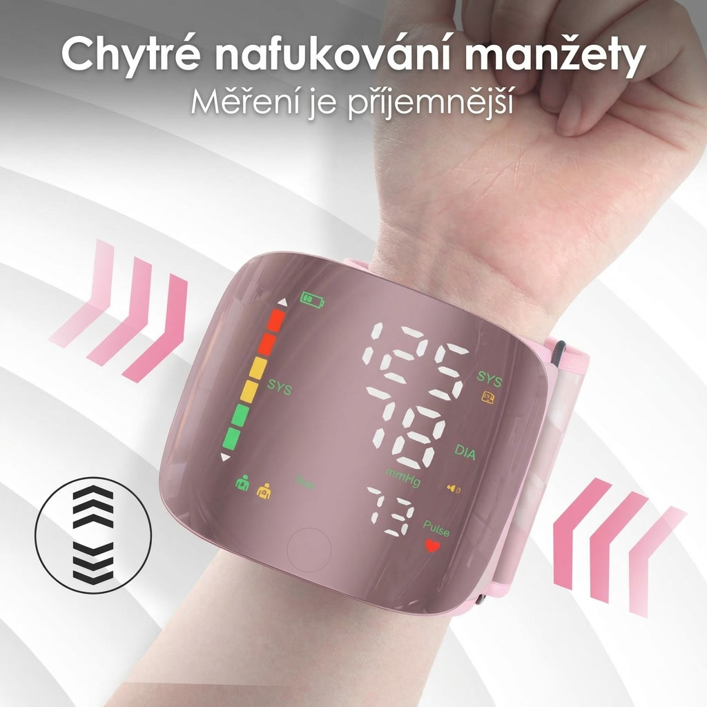 Pulsia™ — Zápěstní tlakoměr s hlasovým čtením